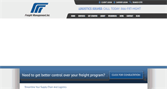 Desktop Screenshot of freightmgmt.com